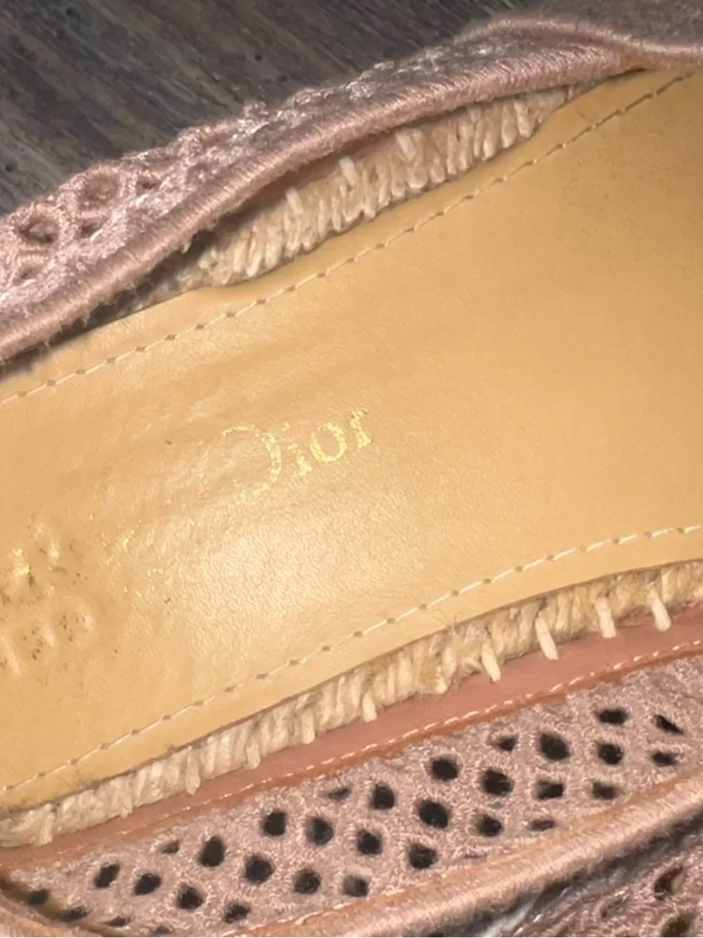 Dior Granville Mesh Espadrilles